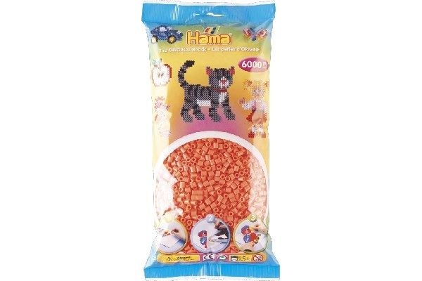 Hama midihelmet 6000kpl pastellinpunainen