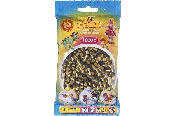 Hama midi helmiä 1000kpl pronssi