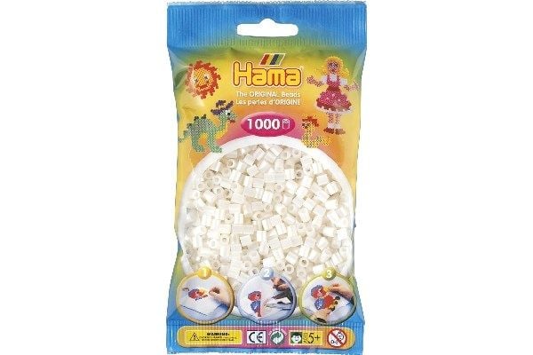 Perler midi pest 1000 stk perlemor