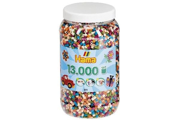 Hama midi-perler 13000 stk mix 58
