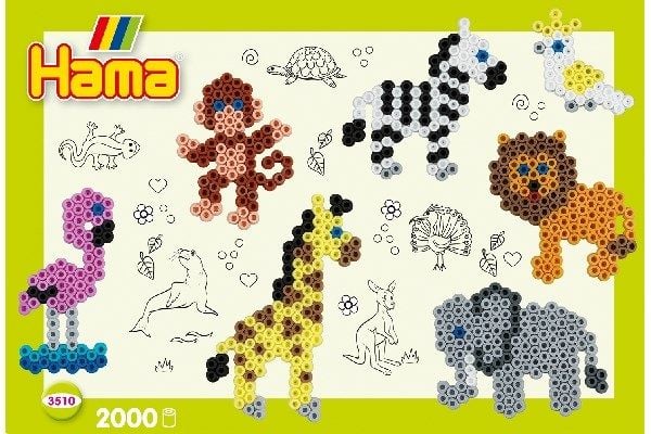 Hama midi presentask small world Zoo