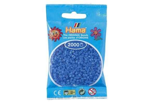 Hama mini-perler 2000 stk lyseblå