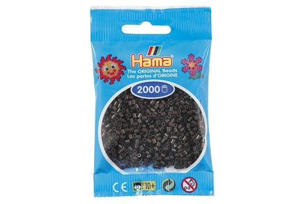 Hama mini pärlor bruna
