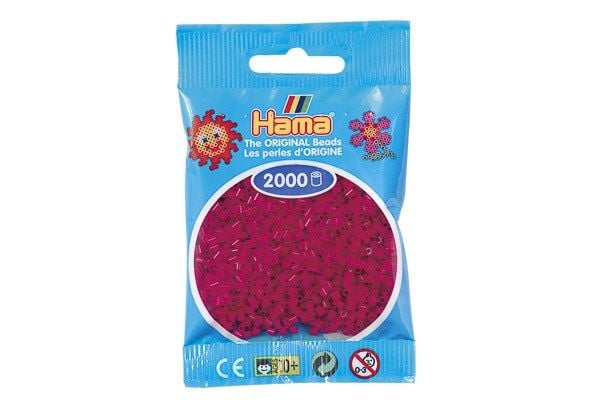 Hama minihelmet 2000 kpl viininpunainen