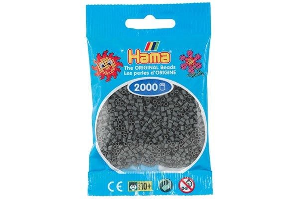 Hama minihelmet tummanharmaat