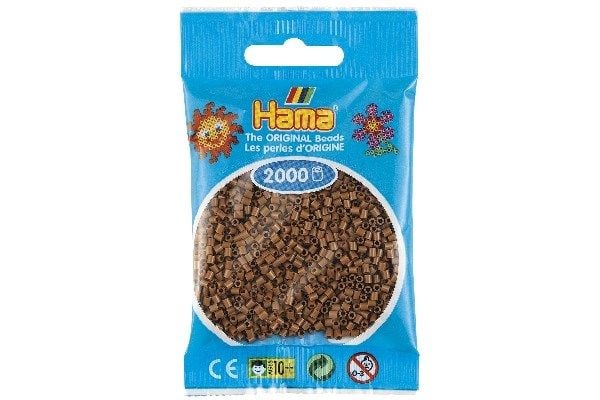 Hama mini pärlor nougat