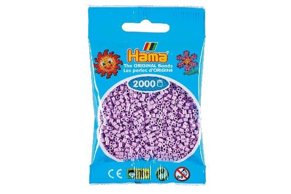 Hama mini helmiä pastelli violetti
