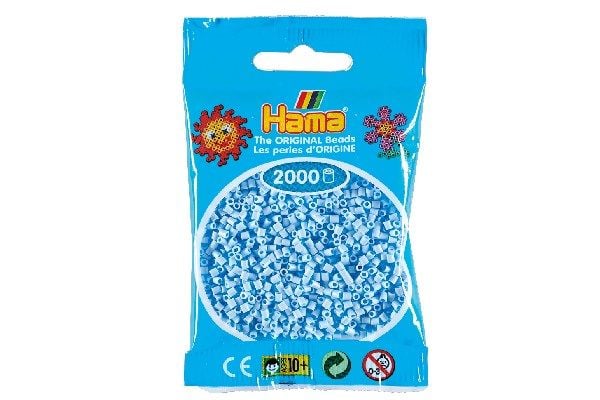 Hama minihelmet 2000 kpl, pastellinsininen