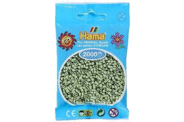 Hama mini perler 2000 stk eukalyptus