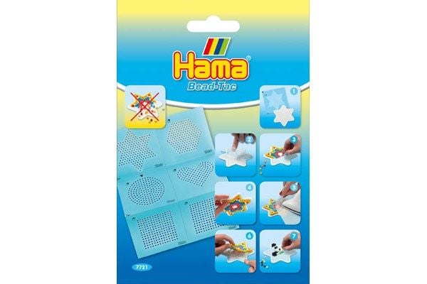 Hama selvklebende til midi-plater 6 små motiver per ark