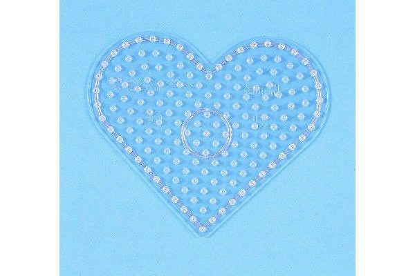 Hama maxi perleplate hjerte 15x18 cm TR