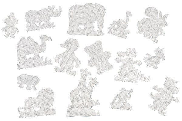 Hama midi pärlplattor 15 stift - Zoo