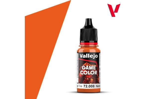 Vallejo 72.008, Oransje, Acryl maling, 17 ml, 1 stykker