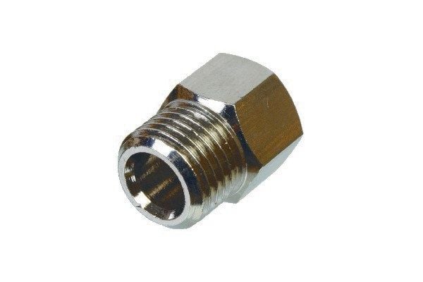 Adapter, 1/8" hane * 1/4" hona