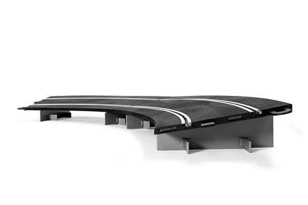 Rad 3 Banked Curve 45° (2 per låda)