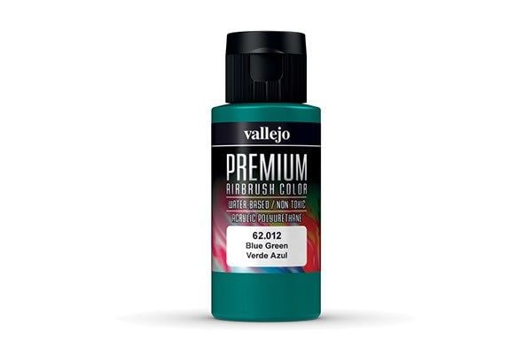 Premium farge blå-grønn 60 ml