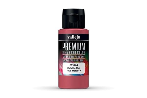 Premium color metallic röd 60 ml