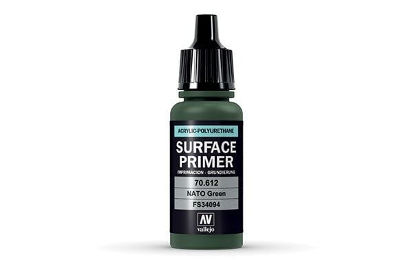 Vallejo Model Air NATO Green, 17 ml, Vihreä, Pullo