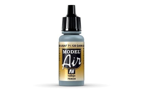 Vallejo Model Air, 17 ml, Grå, Matte, Flaske