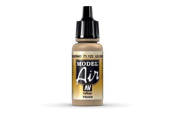 Vallejo 71.122, Ruskea, Akryylimaali, Nestemäinen, 17 ml, 1 kpl |
