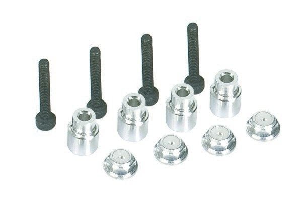 Övre stötdämparfäste i aluminium - S18