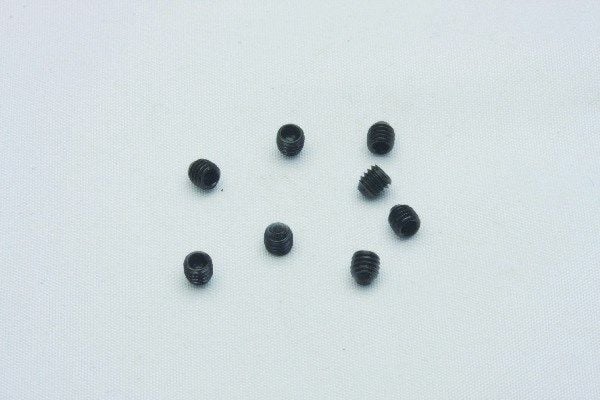 M3*3 grubskruer med sekskant (8 stk)