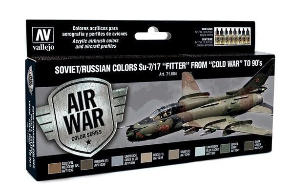 Soviet/Russian colors Su-7/17 “Fitter” 8x17ml