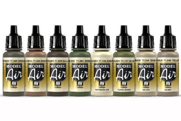 Cold War & Modern Russian Desert Patterns 8x17 ml