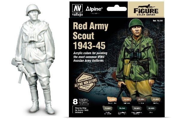 Red Army Scout 1943-45, 8 farger