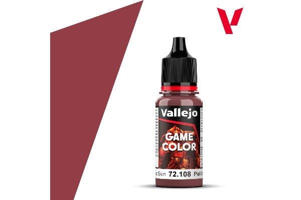 Vallejo 72.108, Brun, Acryl maling, Væske, 18 ml, 1 stykker
