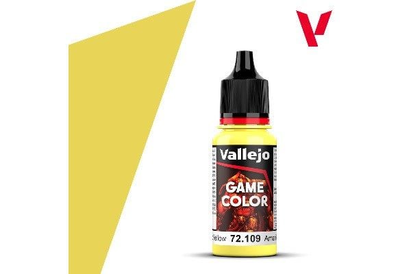 Vallejo 72.109, Gul, Akrylfärg, Vätska, 18 ml, 1 styck