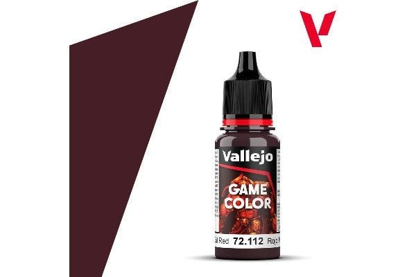 Vallejo 72.112, Rød, Acryl maling, Væske, 18 ml, 1 stykker