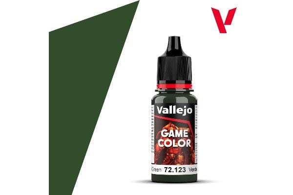 Vallejo 72.123, Grønn, Acryl maling, Væske, 18 ml, 1 stykker