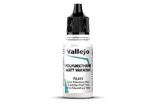 Vallejo 72.651, Hvit, Matte, 18 ml, Plastflaske, 1 stykker