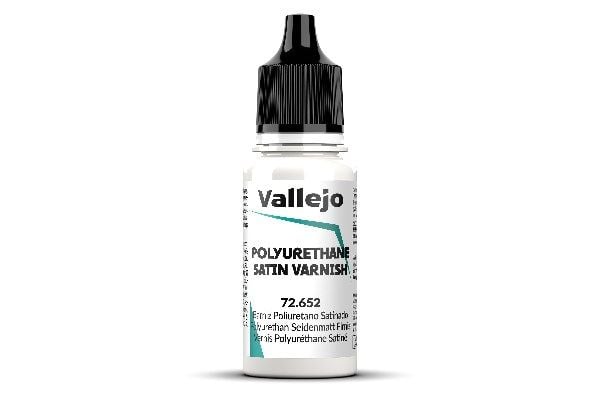 Vallejo 72.652, Hvit, Satin, 18 ml, Plastflaske, 1 stykker