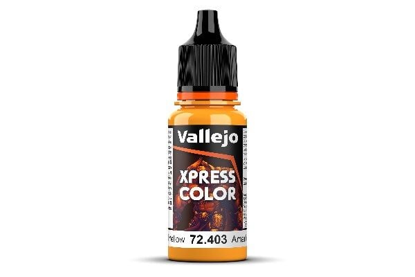 Vallejo 72.403, Gult, Acryl maling, Væske, 18 ml, 1 stykker