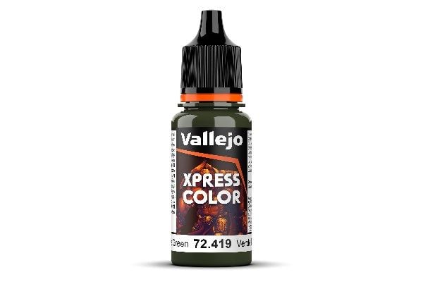 Vallejo 72.419, Vihreä, Akryylimaali, Nestemäinen, 18 ml, 1 kpl