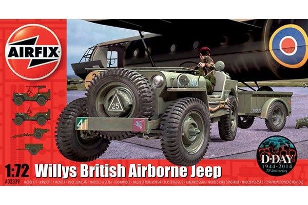 Willys Jeep, släp & 6PDR-kanon