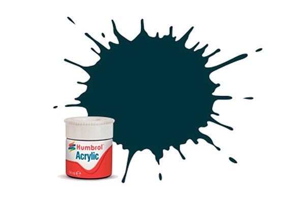 Akryylimaali matta tankki harmaa 14ml-Matt
