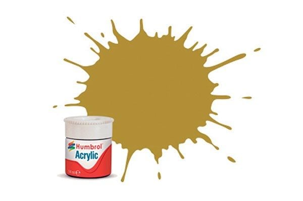 Acrylfärg ockra 14 ml - matt