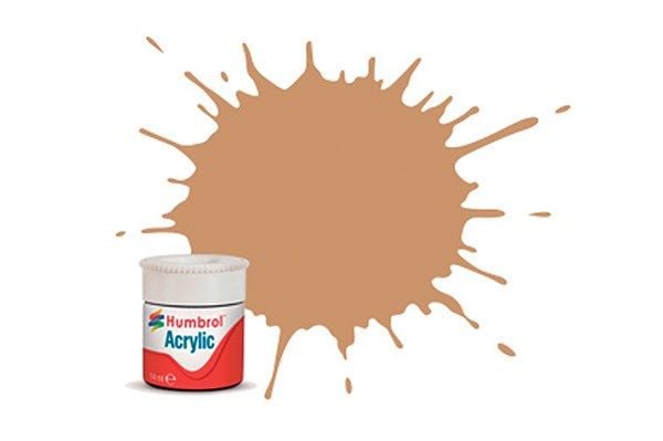 Akrylfärg brown yellow 14 ml matt