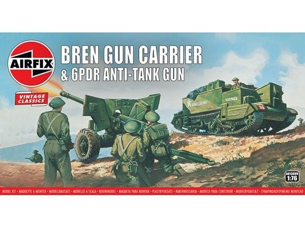 Bren Gun Carrier & 6 pdr AT Gun