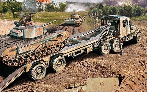 Scammell tanktransport