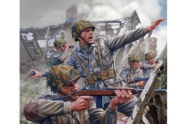 WWII amerikanska fallskärmstrupper
