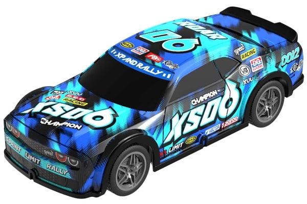 Roar SXO6 med lys fjernstyrt R/C 1:22, 2,4GHz, blå