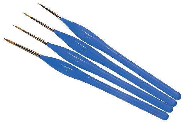 Penselpakke - Detalj Ergonomisk håndtak 00, 0, 1, 2