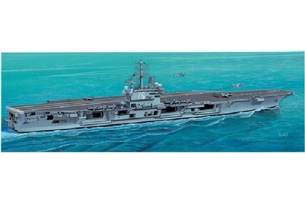 Italeri 5533, Monteringssett, 1:720, U.S.S. RONALD REAGAN, Flerfarget, USA, Skipsmodell