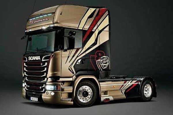 Italeri 510003930 Scania R730 Streamline Chimera lastebilmodell byggesett 1:24