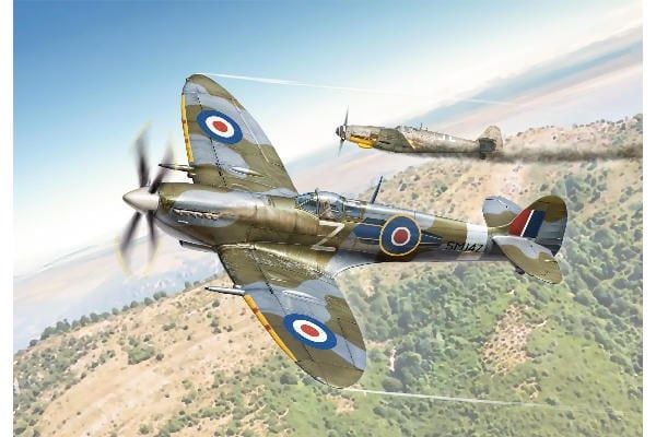 Muovimalli Spitfire Mk.IX 1/48