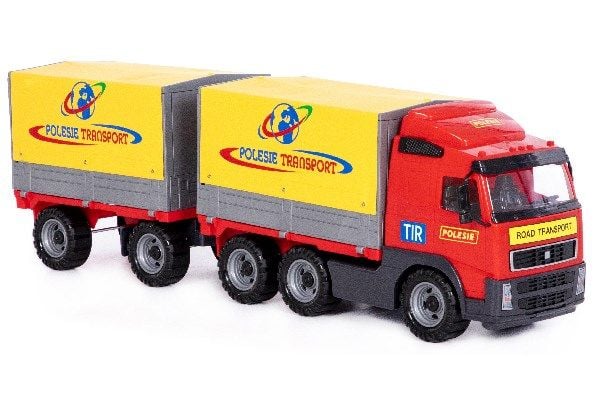 Lastebil tilhenger med tilhenger 775x190x250 mm